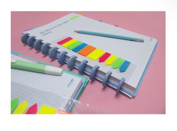 NOTAS ADHESIVAS CUADERNO CARCHIVO INGENIOX NEON - Imagen 2