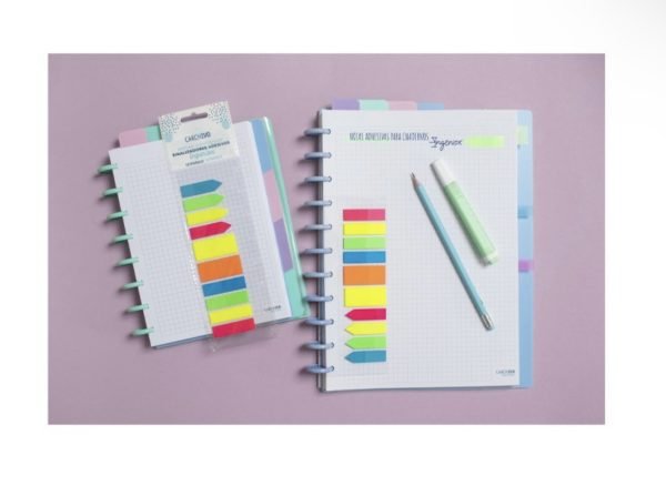 NOTAS ADHESIVAS CUADERNO CARCHIVO INGENIOX NEON - Imagen 3