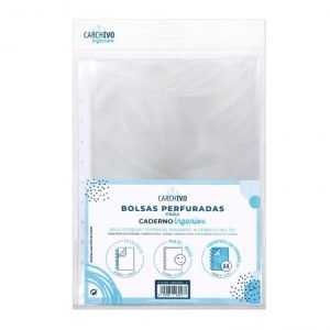 FUNDAS MULTITALADRO CUADERNO CARCHIVO INGENIOX A4 5 UD.