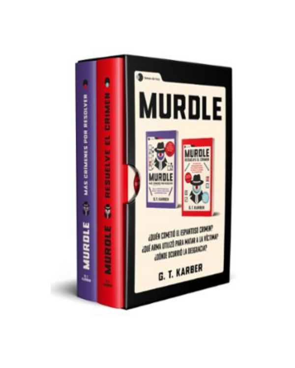 ESTUCHE MURDLE-MURDLE: RESUELVE EL CRIMEN + MURDLE: MAS CRIMENES POR RESOLVER + LIBRETA