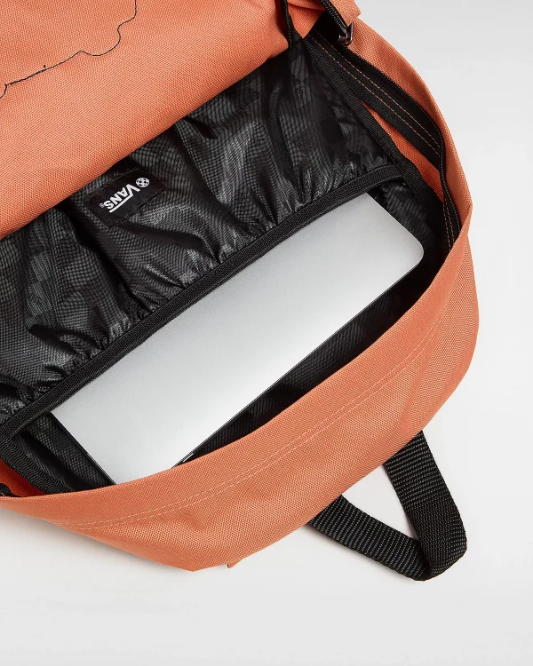 MOCHILA VANS OLD SKOOL NARANJA - Imagen 3