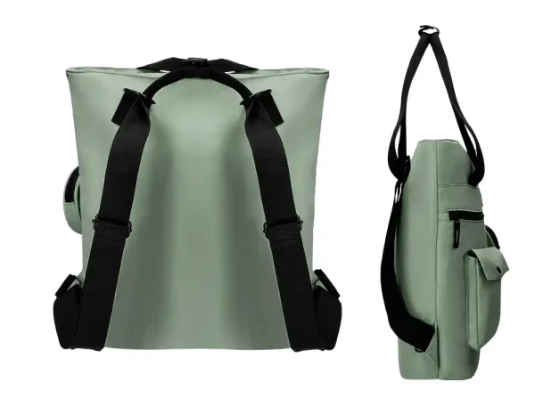 BOLSO MOCHILA ANTARTIK COLOR VERDE 400x120x390 mm - Imagen 2