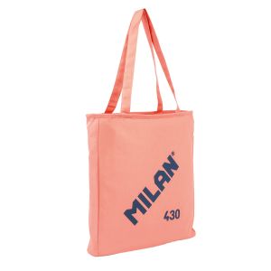 BOLSO SHOPPER MILAN 430 CON CREMALLERA ROSA