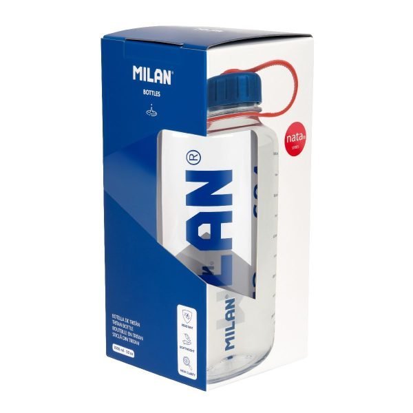 BOTELLA TRITAN MILAN NATA TRANSPARENTE - Imagen 2