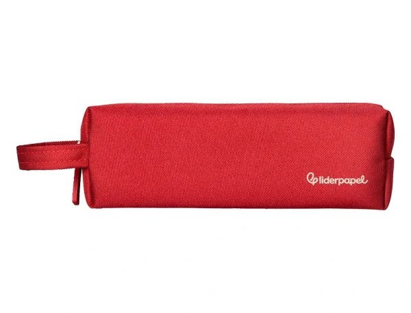 ESTUCHE LIDERPAPEL RECTANGULAR ROJO