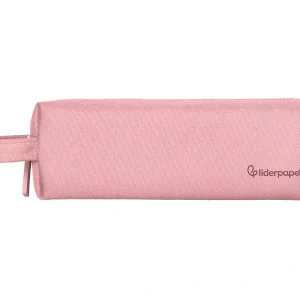 ESTUCHE LIDERPAPEL RECTANGULAR ROSA PASTEL