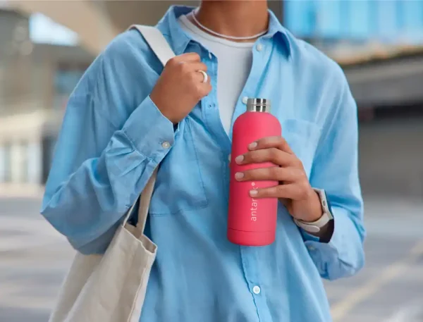 BOTELLA ISOTERMICA ANTARTIK 500 ML  FUCSIA - Imagen 2