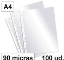 FUNDA MULTITALADRO 90 MICRAS CAJA DE 100 UNIDADES