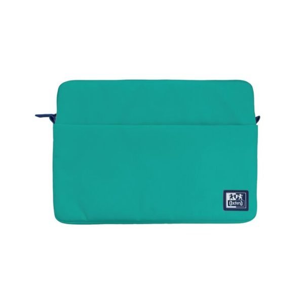 FUNDA PORTA PC OXFORD 16 PULGADAS VERDE AGUA