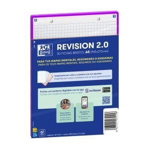 FICHAS DE ESTUDIO OXFORD A5 MORADO