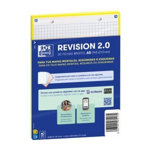 FICHAS DE ESTUDIO OXFORD A5 AMARILLO