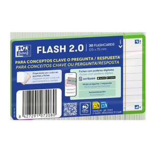 FICHAS DE ESTUDIO OXFORD A7 VERDE