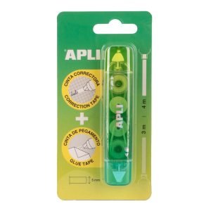 CORRECTOR CINTA APLI 2-1 VERDE