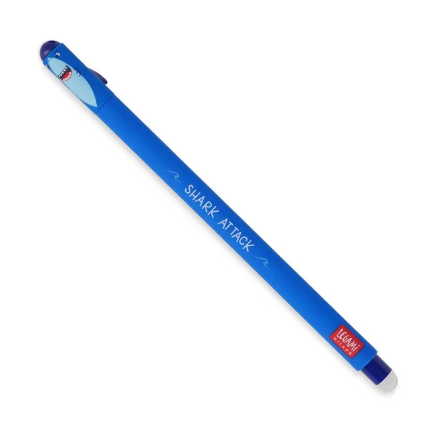 BOLÍGRAFO DE GEL BORRABLE LEGAMI TIBURÓN