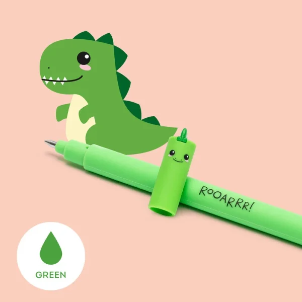 BOLÍGRAFO DE GEL BORRABLE LEGAMI DINOSAURIO - Imagen 2