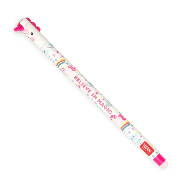 BOLÍGRAFO DE GEL BORRABLE LEGAMI UNICORNIO