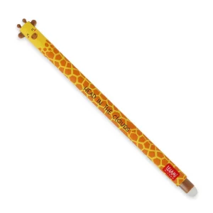 BOLÍGRAFO DE GEL BORRABLE LEGAMI GIRAFA