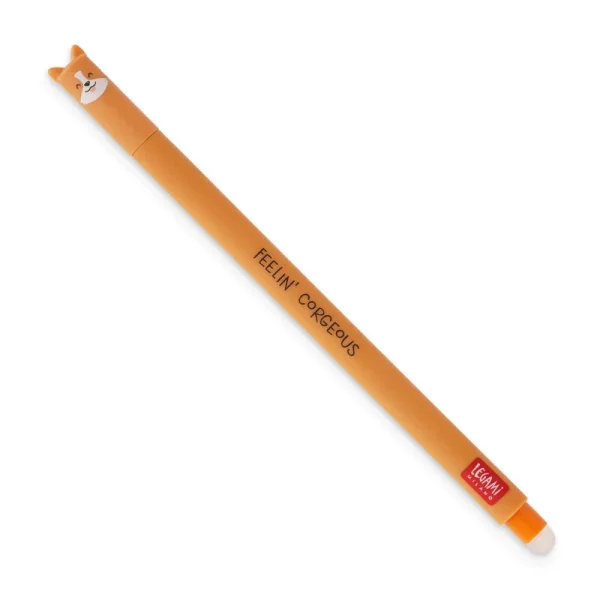 BOLÍGRAFO DE GEL BORRABLE LEGAMI CORGI