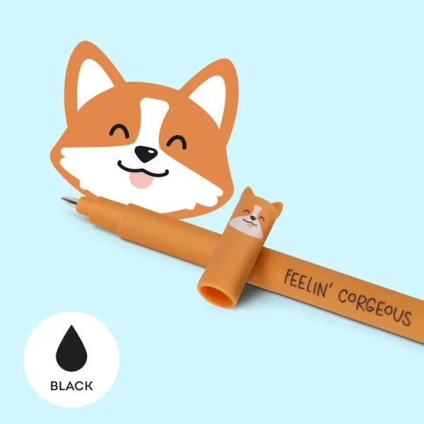 BOLÍGRAFO DE GEL BORRABLE LEGAMI CORGI - Imagen 2