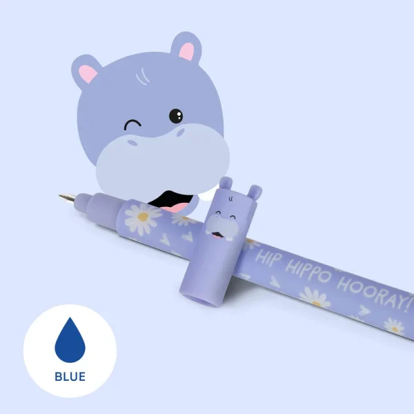 BOLÍGRAFO DE GEL BORRABLE LEGAMI HIPOPÓTAMO - Imagen 2
