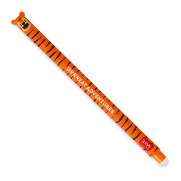 BOLÍGRAFO DE GEL BORRABLE LEGAMI TIGRE