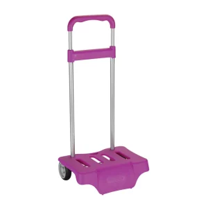 CARRO SAFTA ESCOLAR PORTAMOCHILAS FUCSIA