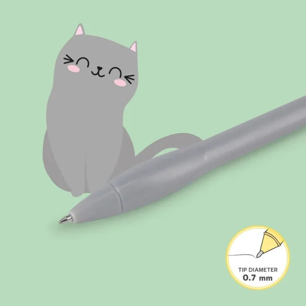 BOLÍGRAFO LUMINOSO LEGAMI GATO - Imagen 4