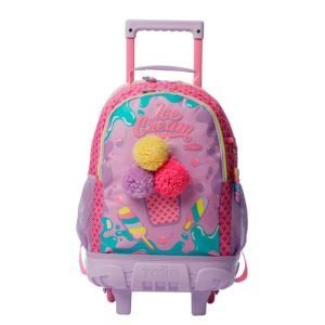 MOCHILA TOTTO ESCOLAR CARRO KIDS HELADO