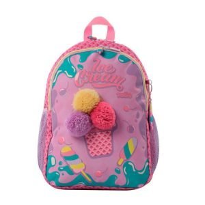 MOCHILA TOTTO ESCOLAR INFANTIL HELADO