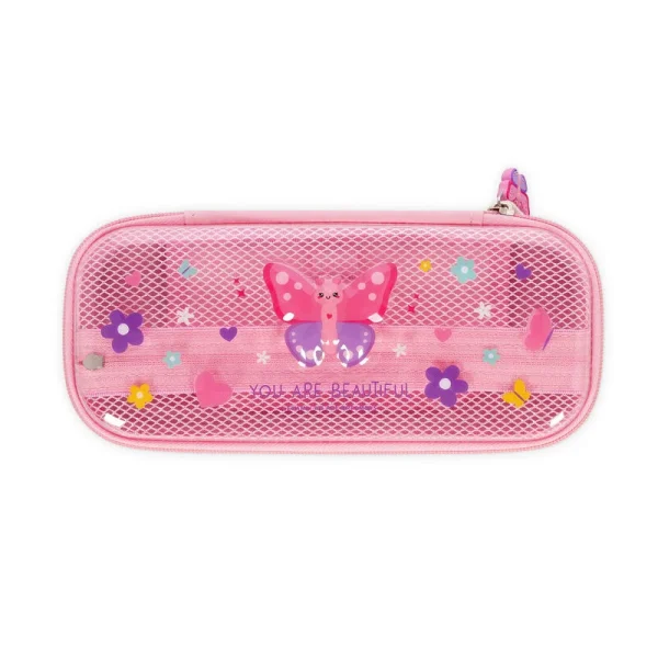 ESTUCHE TRANSPARENTE LEGAMI MARIPOSA