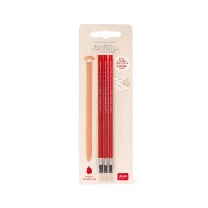 PACK 3 RECAMBIOS BORRABLES LEGAMI ROJO