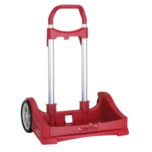 CARRO ESCOLAR SAFTA PORTAMOCHILA EVOLUTION ROJO