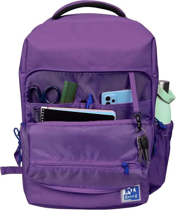 MOCHILA ESCOLAR OXFORD B-READY LILA - Imagen 2
