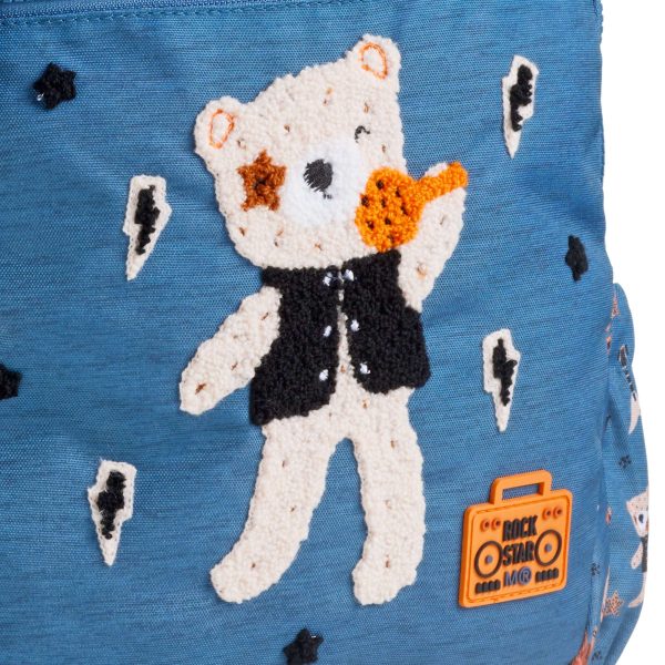 MOCHILA ESCOLAR MIQUELRIUS TRIPLE LISBOA ROCK STAR - Imagen 3