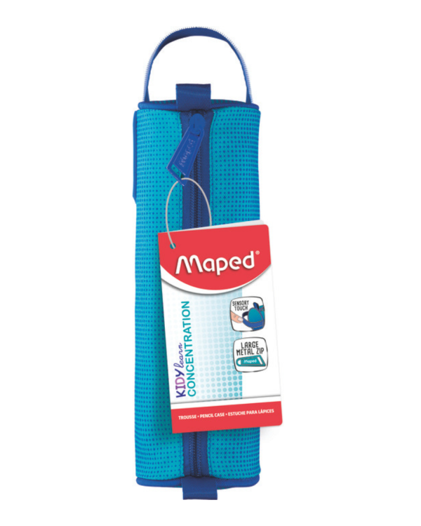 ESTUCHE PORTATODO MAPED KIDYLEARN CONCENTRACIÓN AZUL