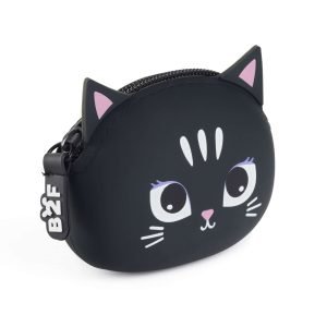 MONEDERO SILICONA APLI GATO