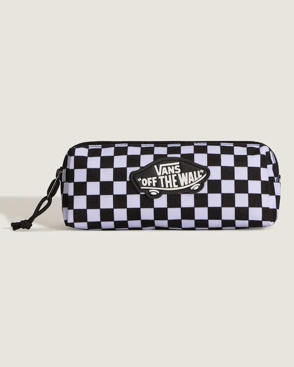 ESTUCHE VANS OLD SKOOL CUADROS BLANCO Y NEGRO