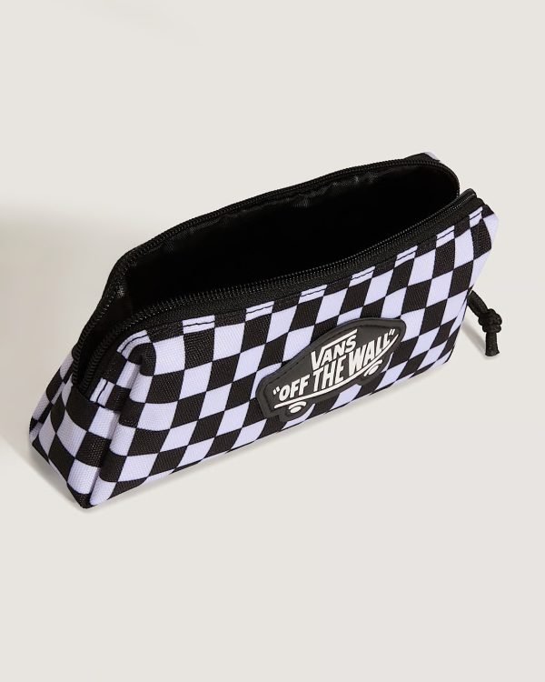 ESTUCHE VANS OLD SKOOL CUADROS BLANCO Y NEGRO - Imagen 2