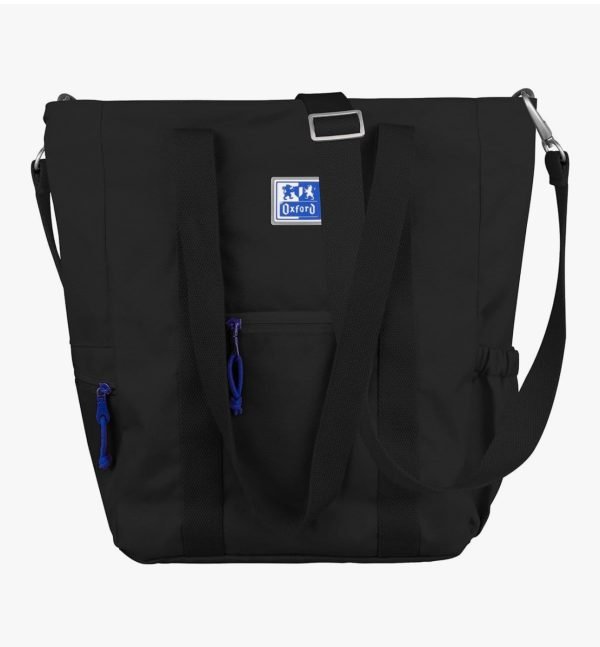 BOLSO TOTE OXFORD B-TRENDY NEGRO - Imagen 2