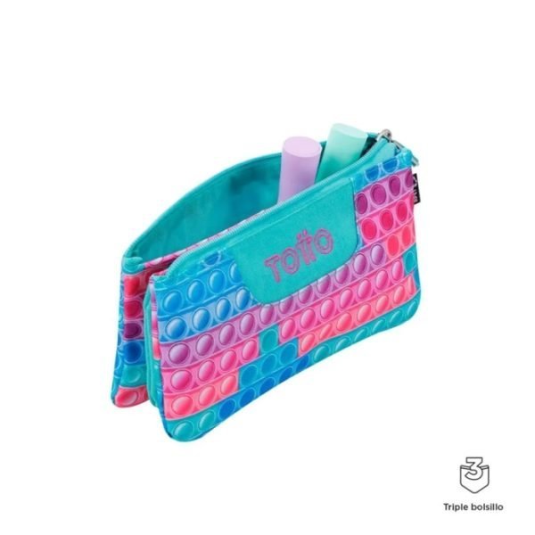 ESTUCHE TOTTO TRIPLE POP-IT - Imagen 2