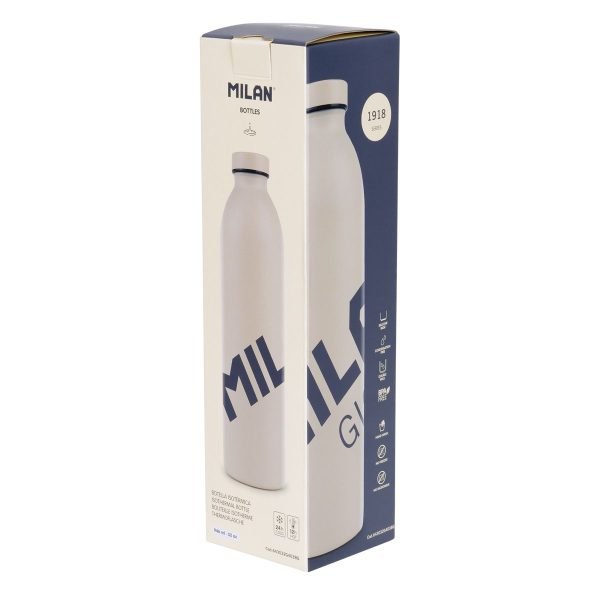 BOTELLA ISOTERMICA MILAN 946ML SERIE GIGANTE BLANCO - Imagen 2