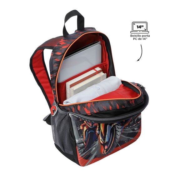 MOCHILA TOTTO ESCOLAR SPEED BIKER - Imagen 3