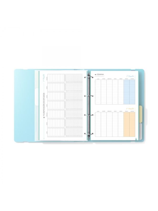 PORTABLOC CARCHIVO POLYFOAM SOFT CELESTE PASTEL - Imagen 3