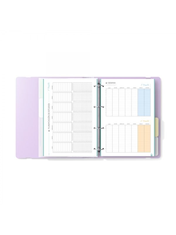 PORTABLOC CARCHIVO POLYFOAM SOFT LILA PASTEL - Imagen 3