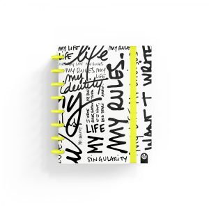 CUADERNO INGENIOX CARCHIVO A5 MY LIFE AMARILLO