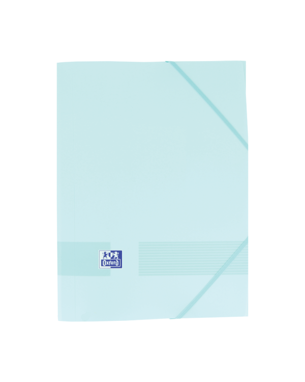 CARPETA OXFORD C/ELASTICO POLIFOAM CELESTE PASTEL
