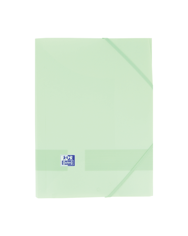 CARPETA OXFORD C/ELASTICO POLIFOAM VERDE PASTEL