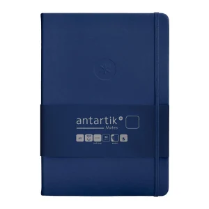 CUADERNO TAPA DURA ANTARTIK A5 LISA AZUL OSCURO