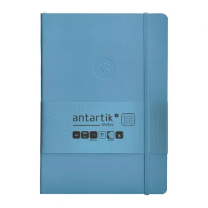CUADERNO TAPA BLANDA ANTARTIK A5 CUADROS AZUL