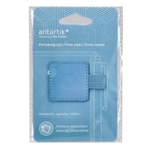 PORTABOLIGRAFOS ADHESIVO ANTARTIK AZUL